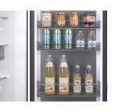 Lodówka Samsung RR80H39CCFEO Twin No Frost 185,8cm Grafitowa Stal Auto Open AI 387L - 1529115 - zdjęcie 11